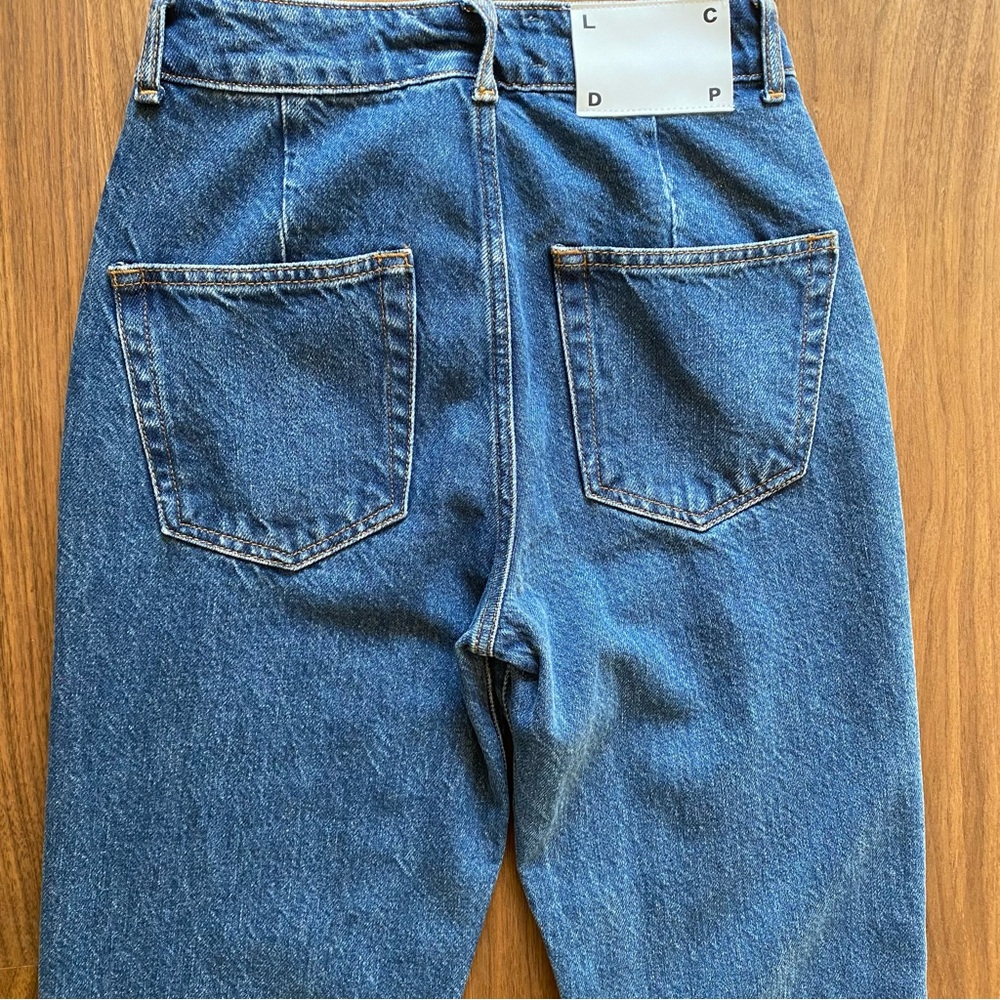 High Rise Blue Women's Jeans - Picture 6 of 7